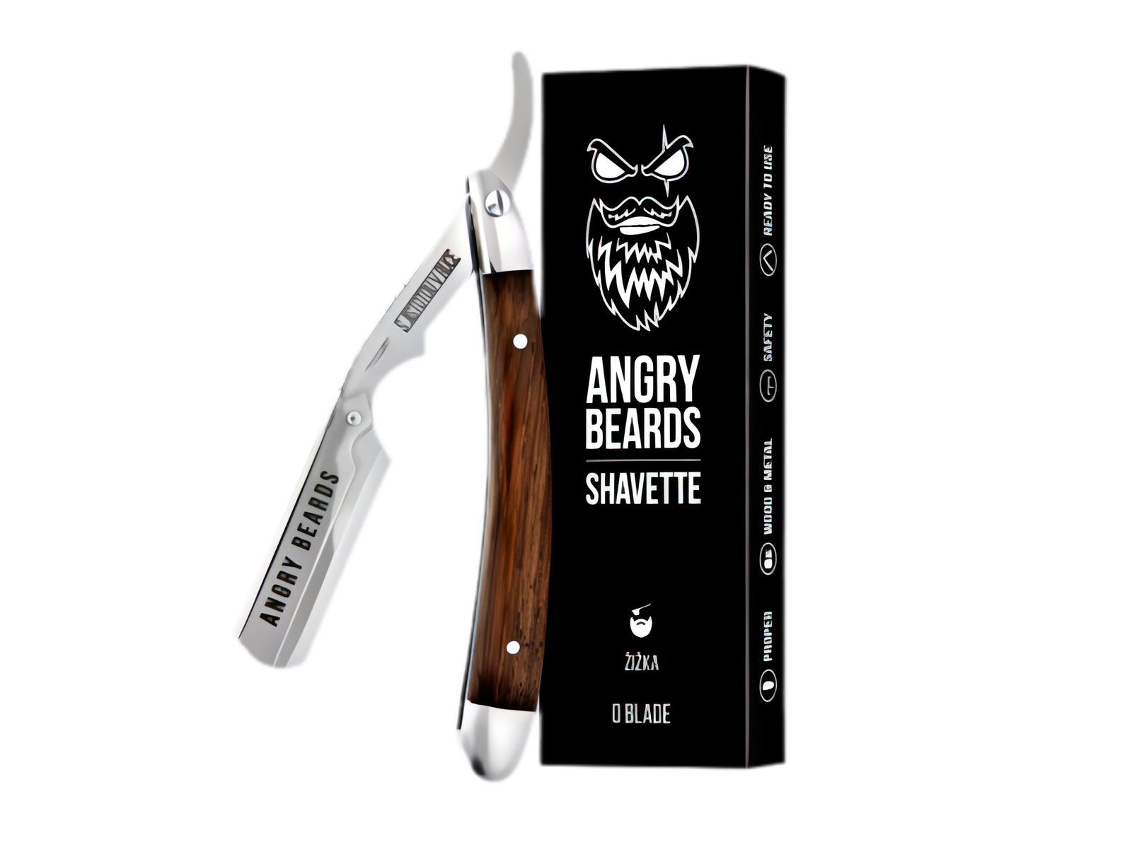 Angry Beards  Zizka Shavette Barberkniv