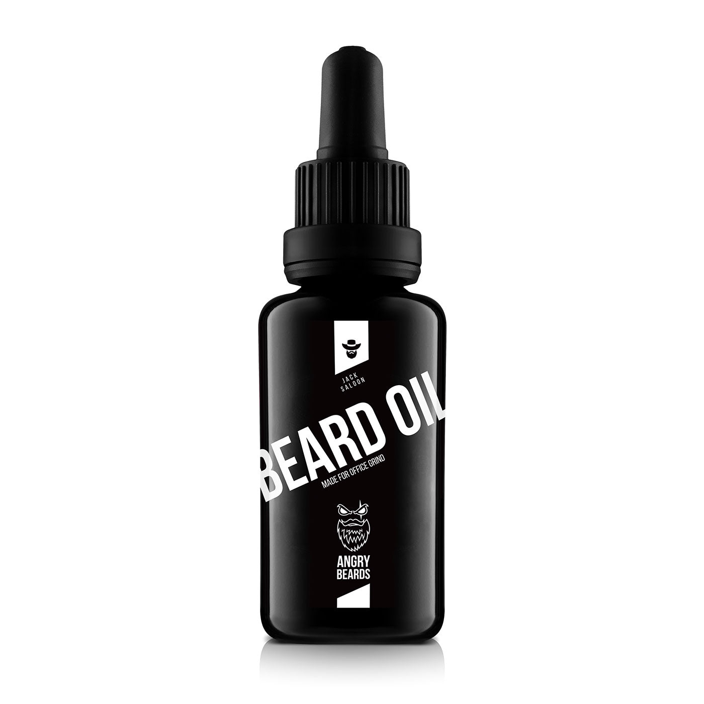Angry Beards Skjeggolje Jack Saloon 30 ml- Tuxedo.no - Nettbutikk - On Demand Barbers Oslo Norway