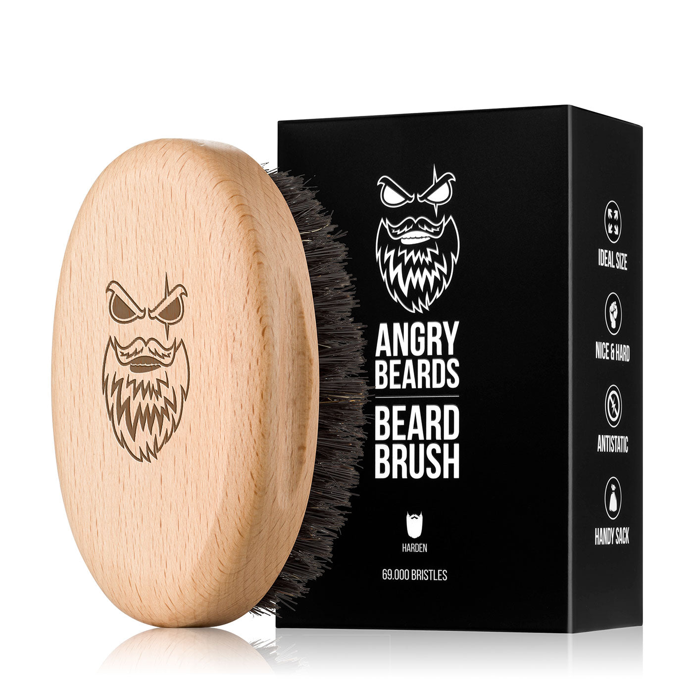 Angry Beards Harden Skjeggbørste