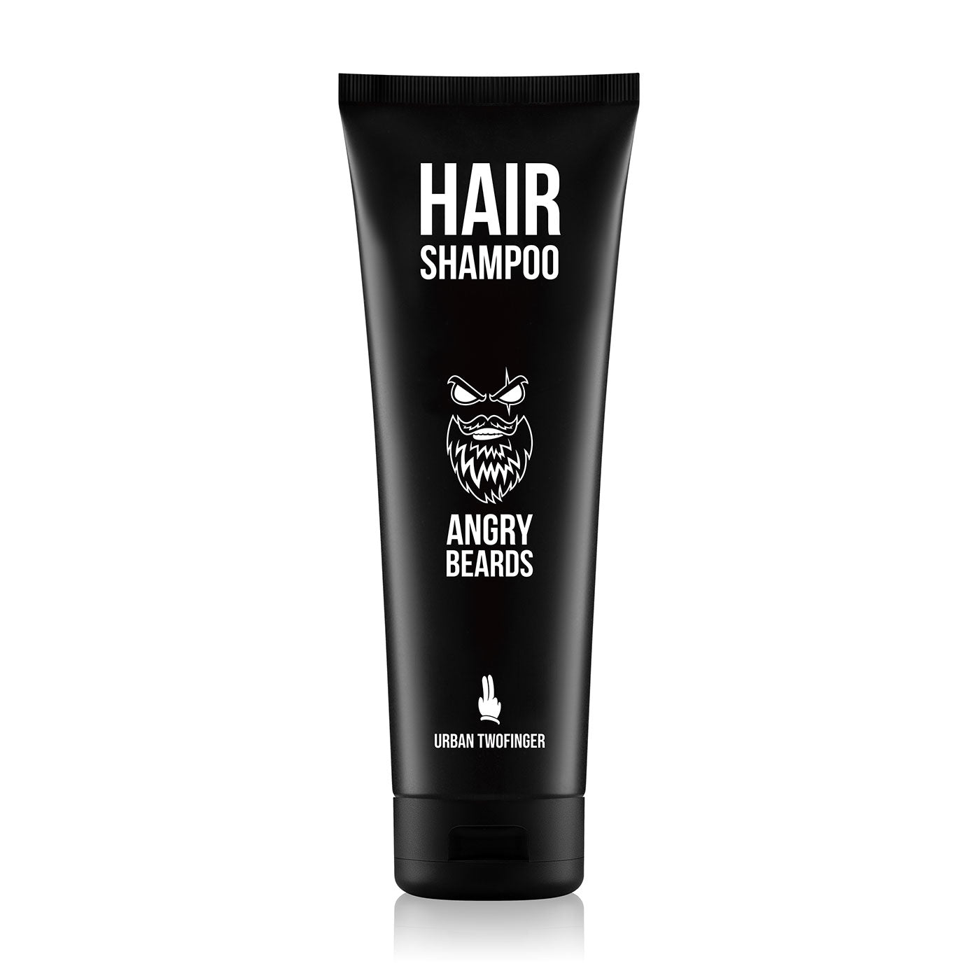 Angry Beards Urban Twofinger Hårsjampo 230ml - Tuxedo.no - On Demand Barbers - Nettbuttik Oslo Norway Barbershop