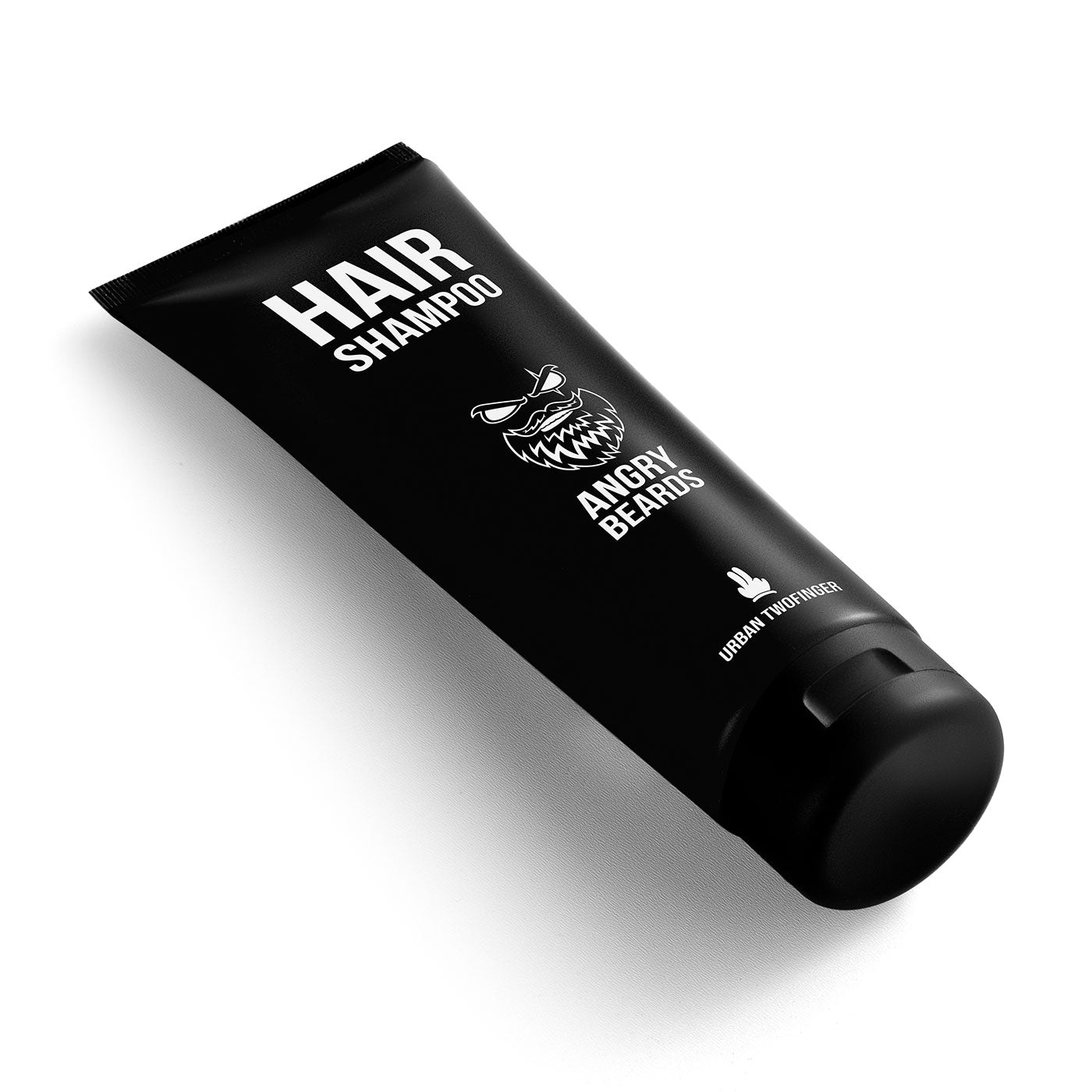 Angry Beards Urban Twofinger Hårsjampo 230ml - Tuxedo.no - On Demand Barbers - Nettbuttik Oslo Norway Barbershop